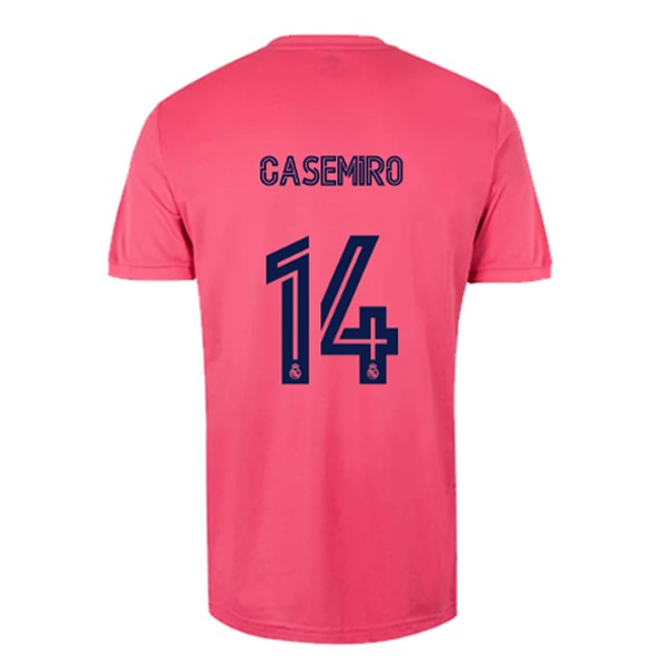 Camiseta Real Madrid 2ª NO.14 Casemiro 2020 2021 Rosa